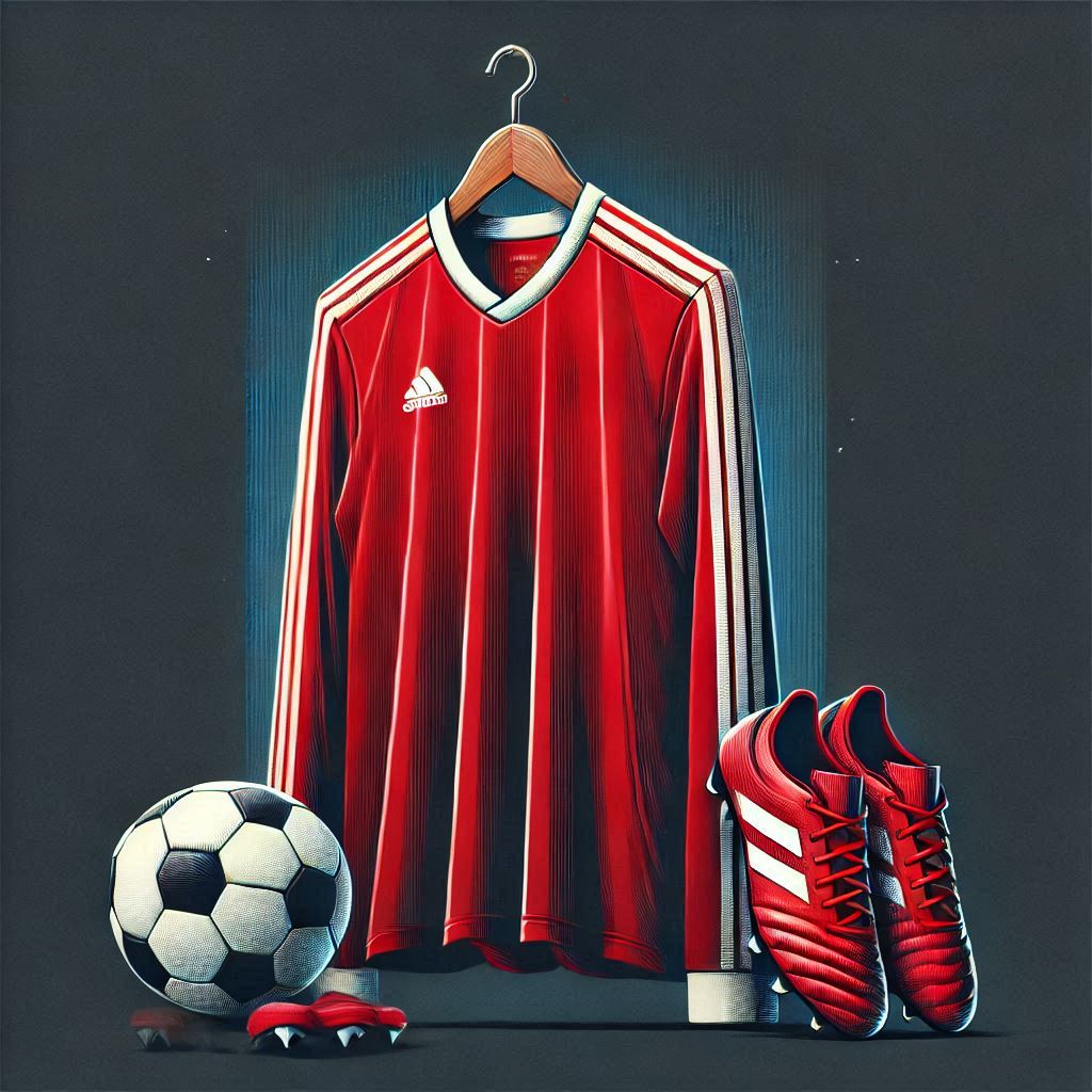 Camisola Retro Vermelha